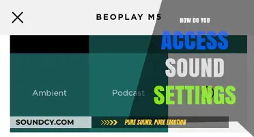 Quick Guide: Accessing and Customizing Your Sound Settings Easily