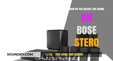 Mastering Your Bose Stereo: Simple Steps to Adjust Sound Settings