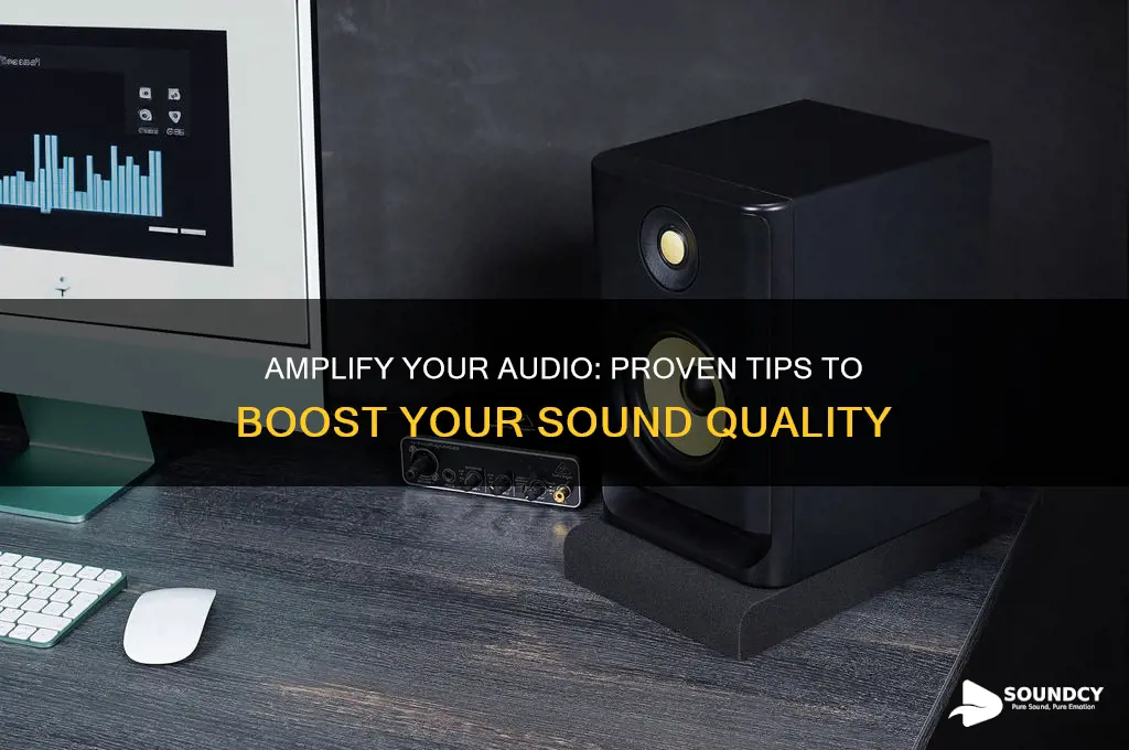 how do you boost your sound