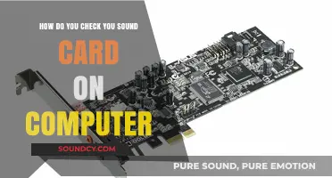 How to Easily Check Your Computer's Sound Card: A Quick Guide