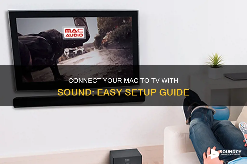 how do you connect mac to tv with sound