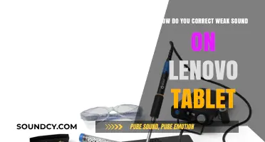 Fixing Weak Sound on Your Lenovo Tablet: Quick and Easy Solutions