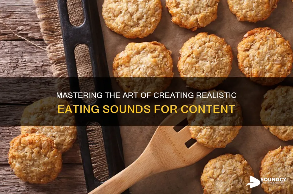 how do you create eating sounds