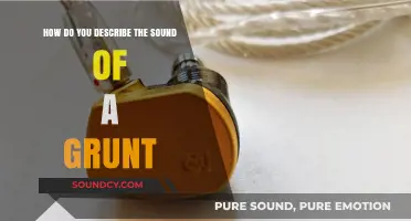 Unraveling the Unique, Raw, and Primal Sound of a Grunt
