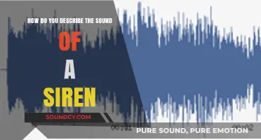 Decoding the Piercing Wail: How to Describe the Sound of a Siren