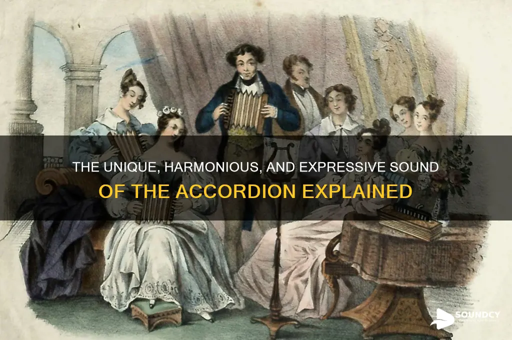 how do you describe the sound of an accordion