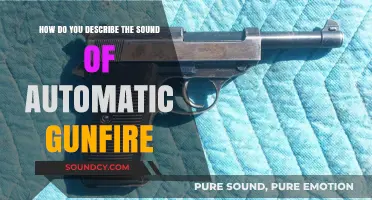 The Deafening Roar: Capturing the Sound of Automatic Gunfire