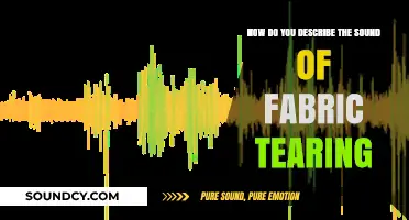 The Audible Snap: Describing the Distinct Sound of Fabric Tearing