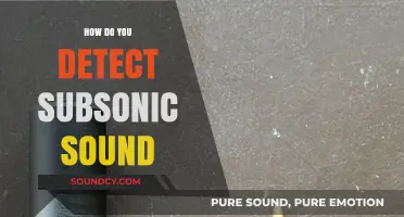 Unveiling the Invisible: Techniques to Detect Subsonic Sound Waves