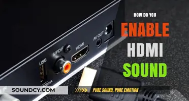 How to Enable HDMI Sound: A Step-by-Step Troubleshooting Guide