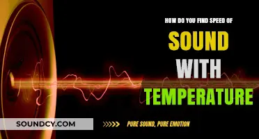 Calculating Sound Speed: Temperature's Impact on Velocity Explained