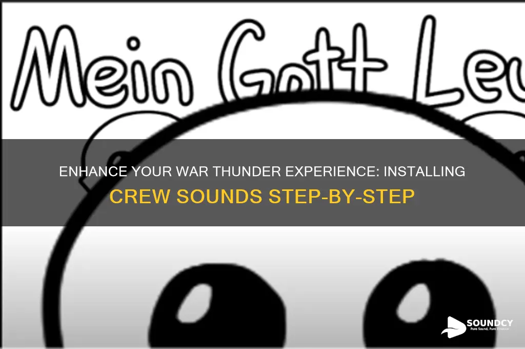 how do you install crew sounds for war thunder