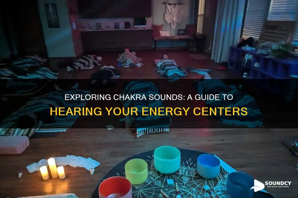 how do you look for the sounds from chakra