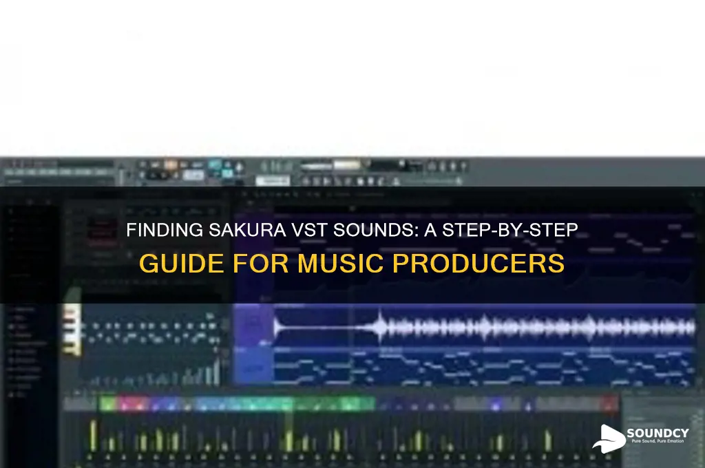 how do you look for the sounds sakura vst