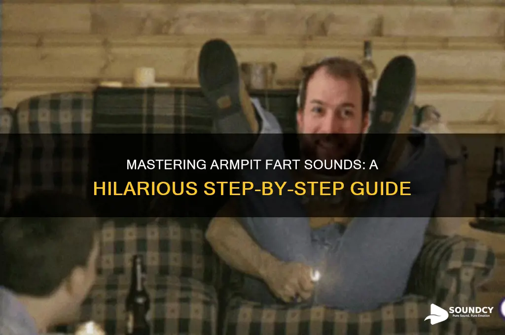 how do you make fart sounds with your armpit