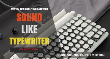 Transform Your Keyboard: Achieve Authentic Typewriter Sounds with Simple Modifications
