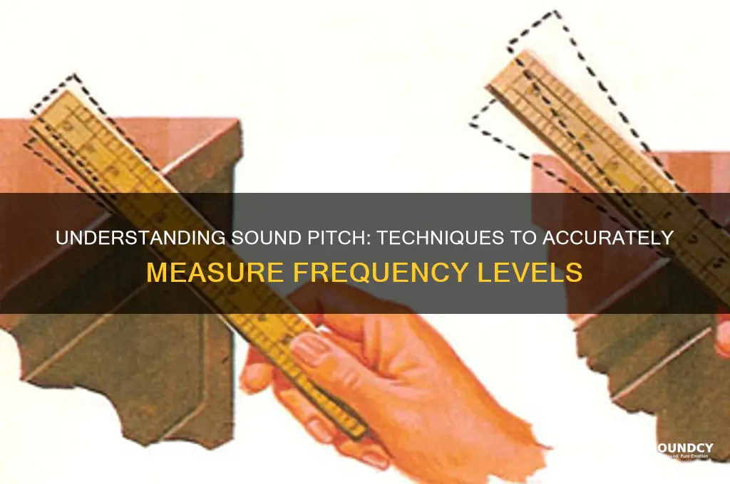 how do you measure sound pitch