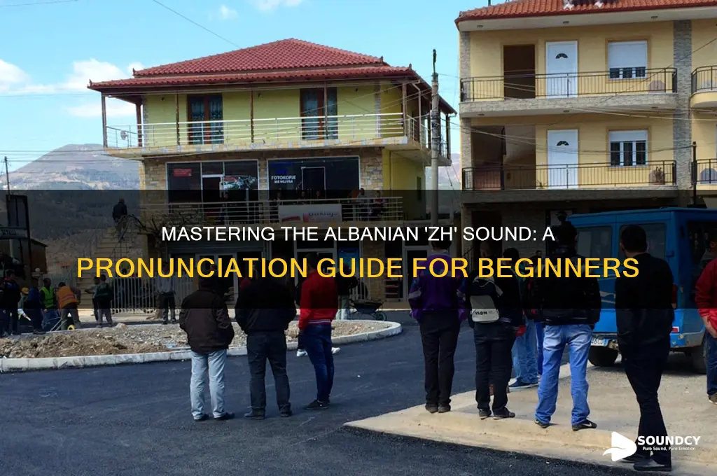 how do you prounouce the zh sound in albanian