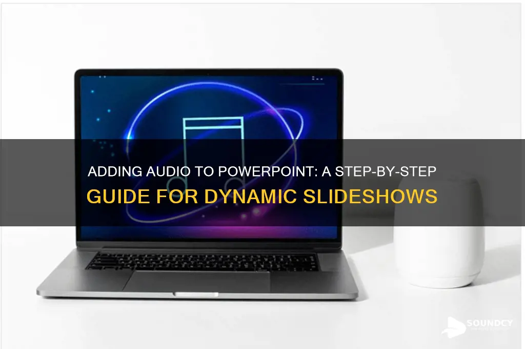 how do you put sound on a powerpoint slideshow