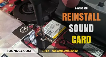 Reinstall Your Sound Card: A Step-by-Step Troubleshooting Guide