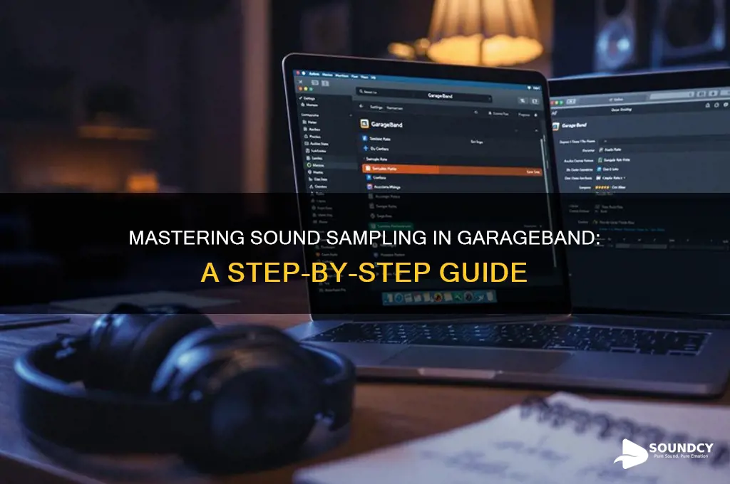 how do you sample sounds on garage band you