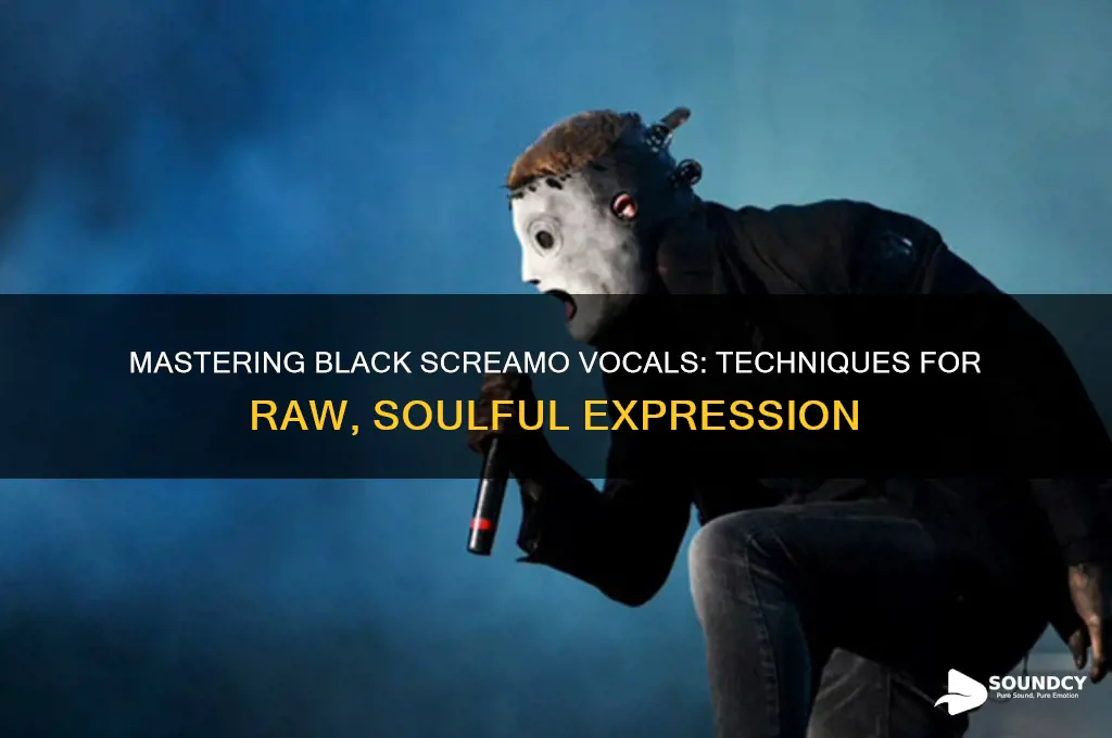 how do you sound black screamo