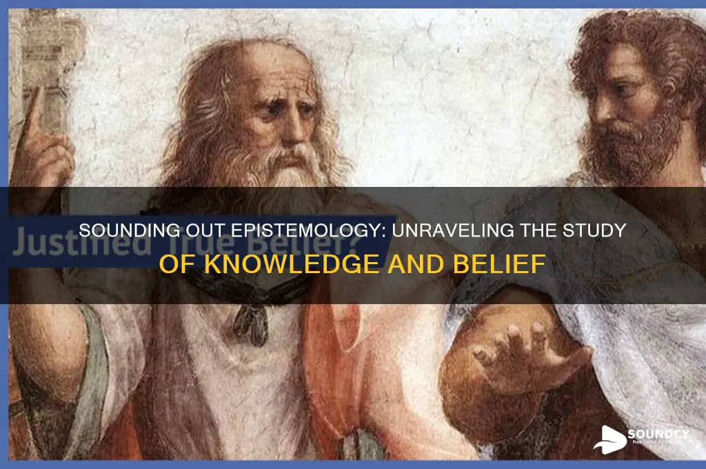 how do you sound out epistemology