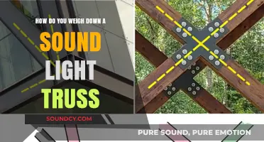 Effective Methods to Secure and Weigh Down Your Sound Light Truss