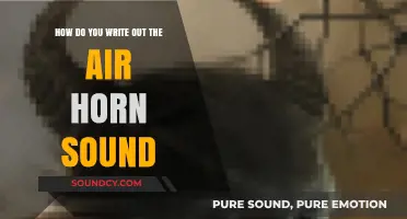 Expressing Air Horn Noises in Writing: Creative Onomatopoeia Techniques