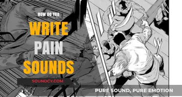 Expressing Agony: Crafting Realistic Pain Sounds in Writing and Dialogue