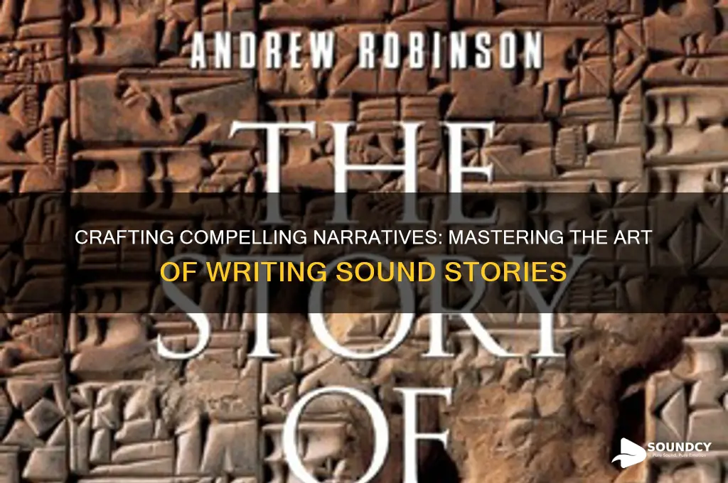 how do you write sound stories