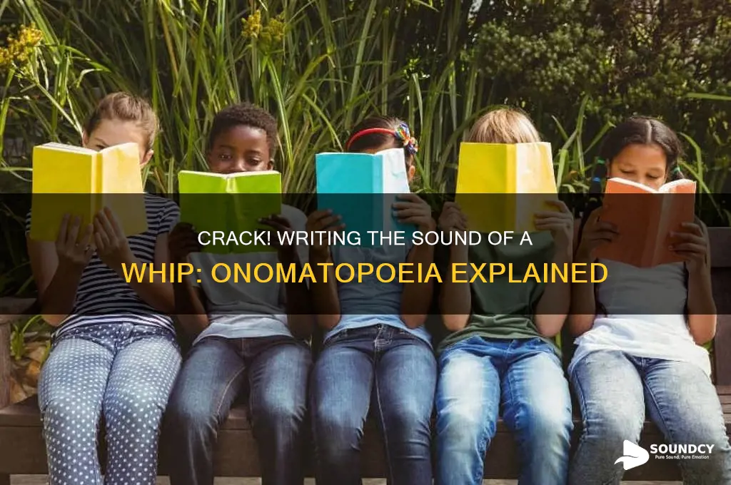 how do you write the sound a whip makes