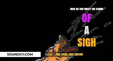 Expressing the Sound of a Sigh in Writing: Creative Techniques and Tips