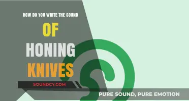 Sharpening Symphony: Crafting the Written Sound of Honing Knives