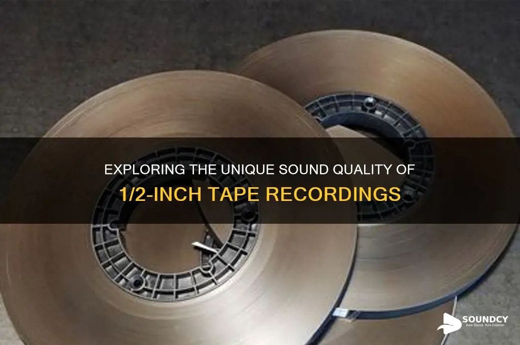 how does 1 2 tape sound