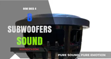 Experience the Deep Bass: 4 8-Inch Subwoofers Sound Quality Reviewed