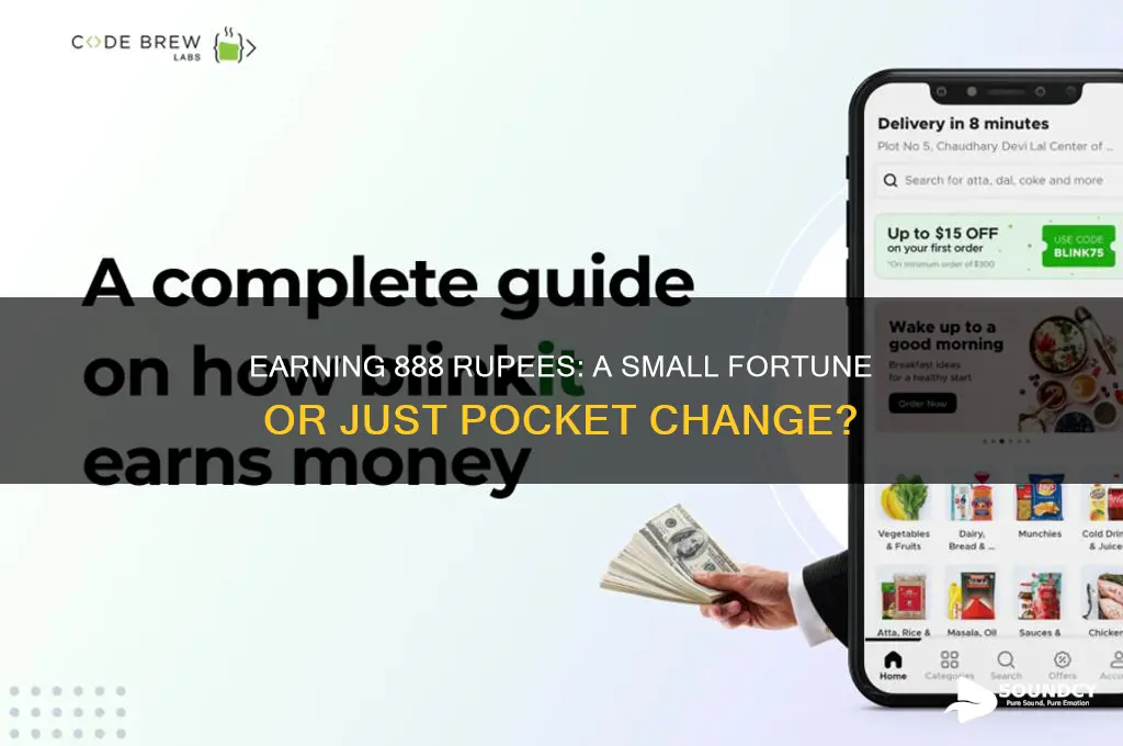 how does 888 rupees sound