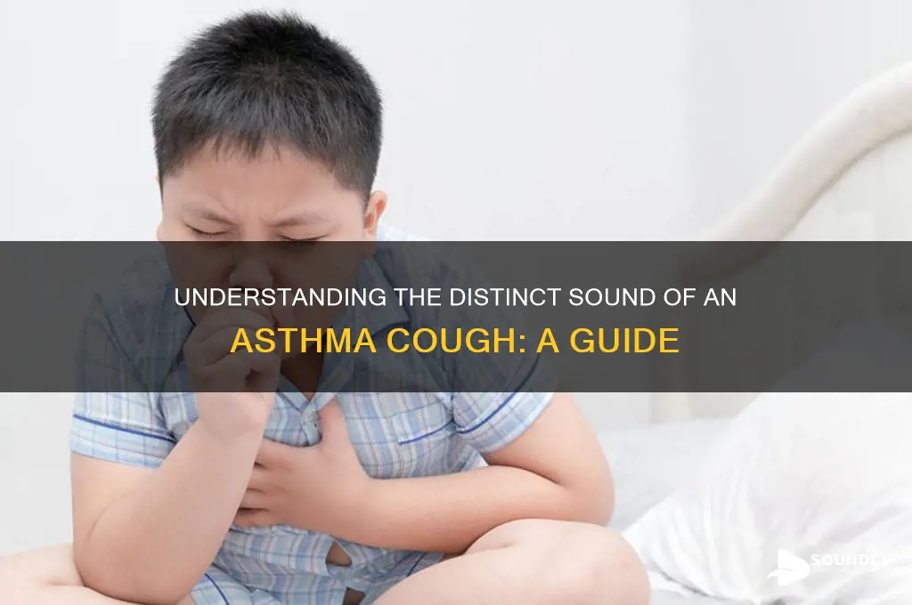 how does a asthma cough sound