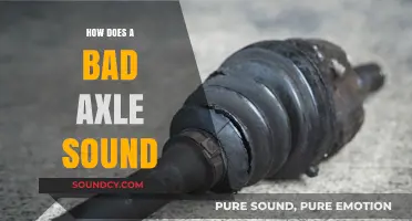 Identifying Bad Axle Sounds: Symptoms, Causes, and Repair Tips