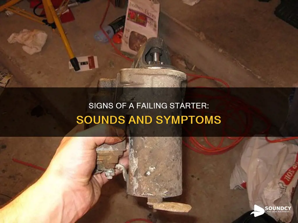 how does a bad starter sound