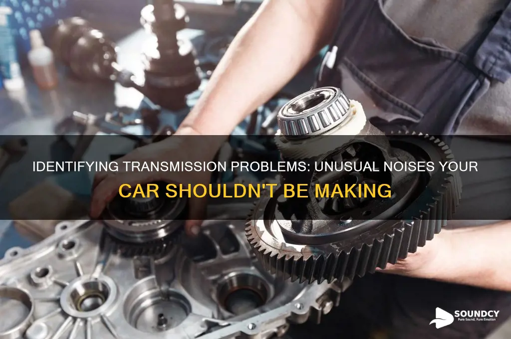 how does a bad transmission sound