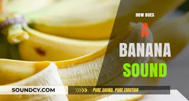 Unpeeling the Mystery: What Sound Does a Banana Make?