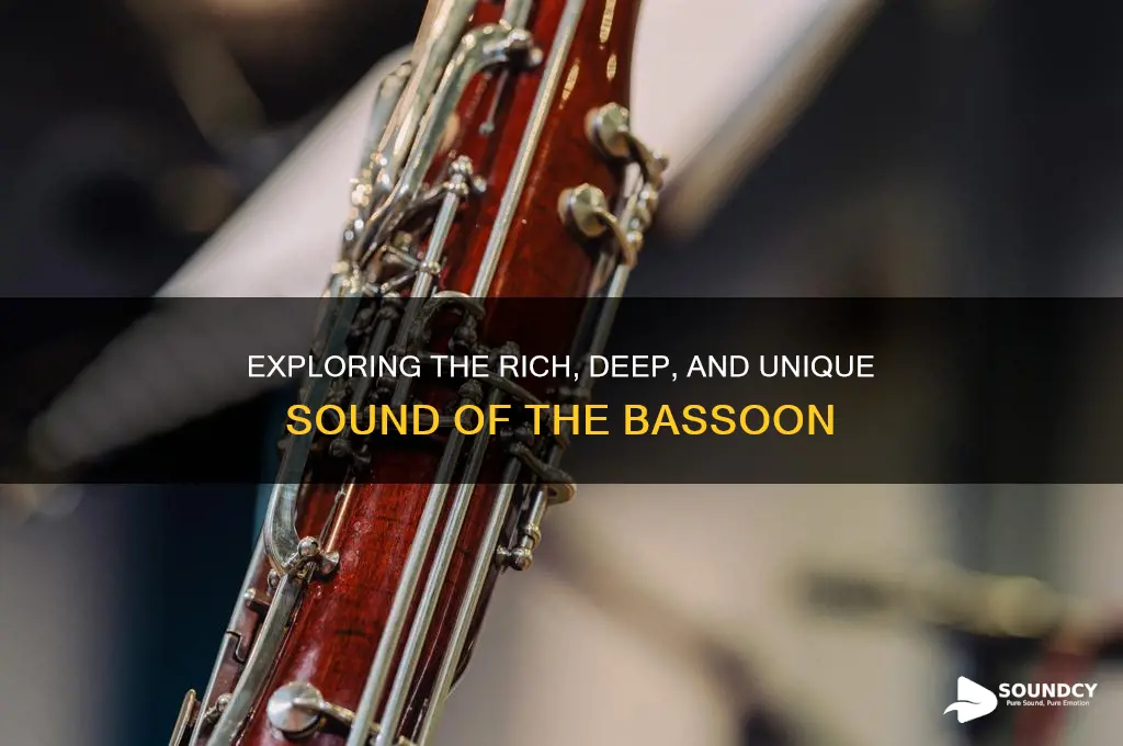 how does a bassoon sound