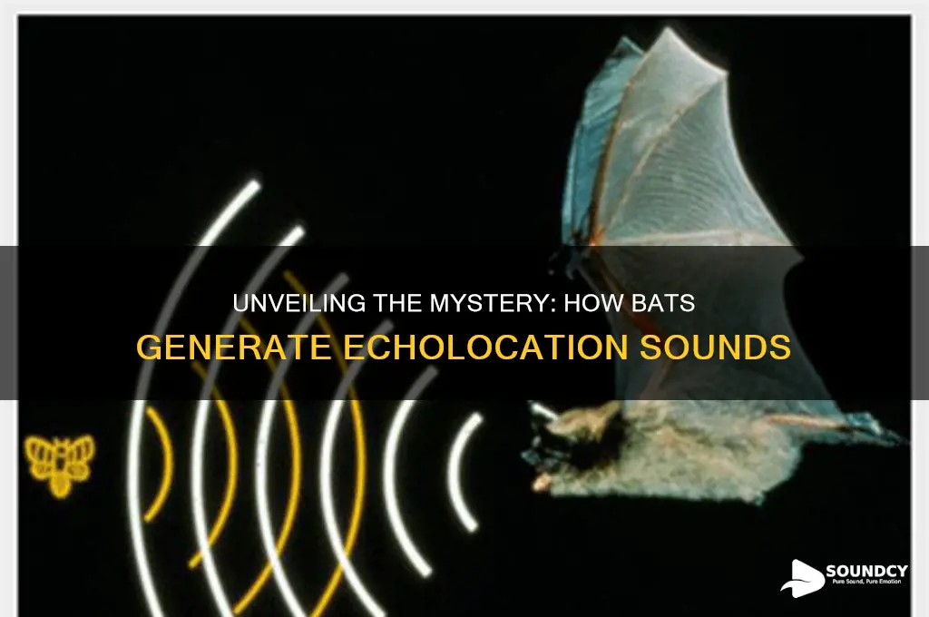 how does a bat produce sound
