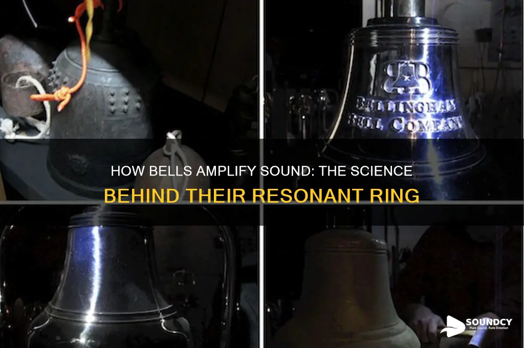 how does a bell amplify sound