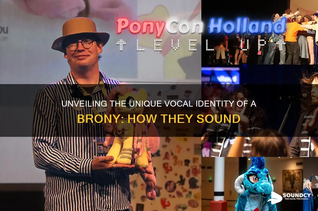 how does a brony sound