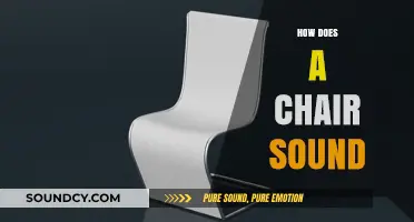 Unveiling the Unexpected Sounds of a Chair: A Sonic Exploration