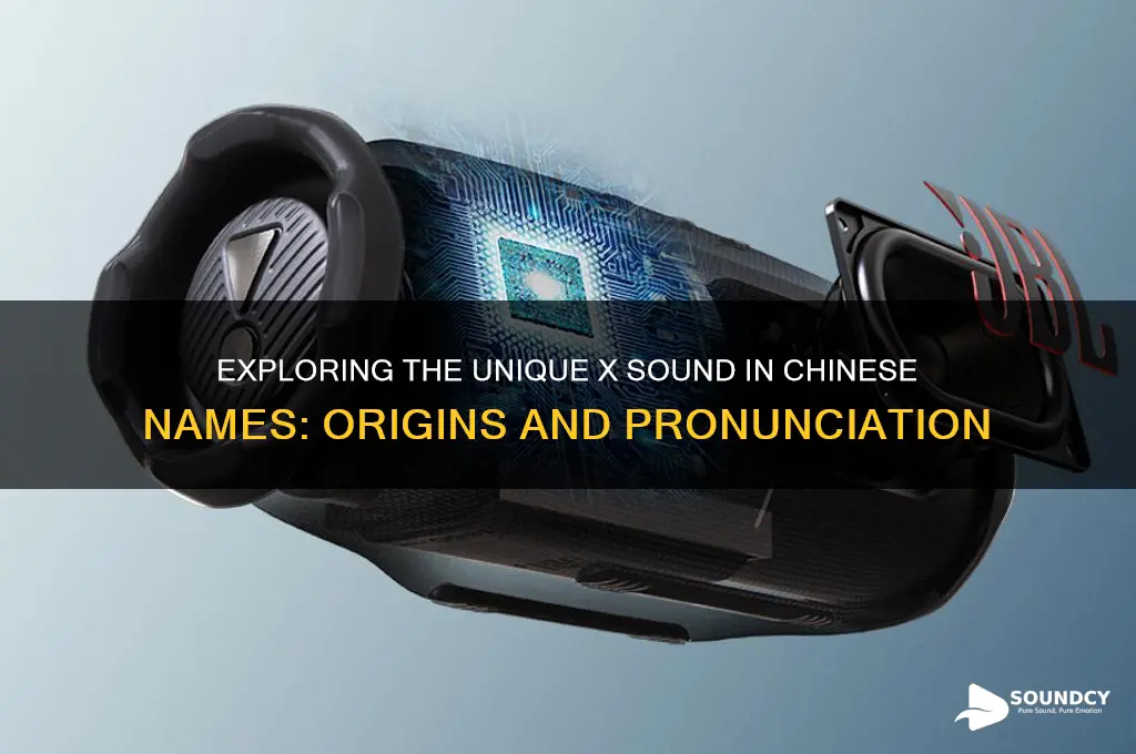 how does a chinese name with an x sound