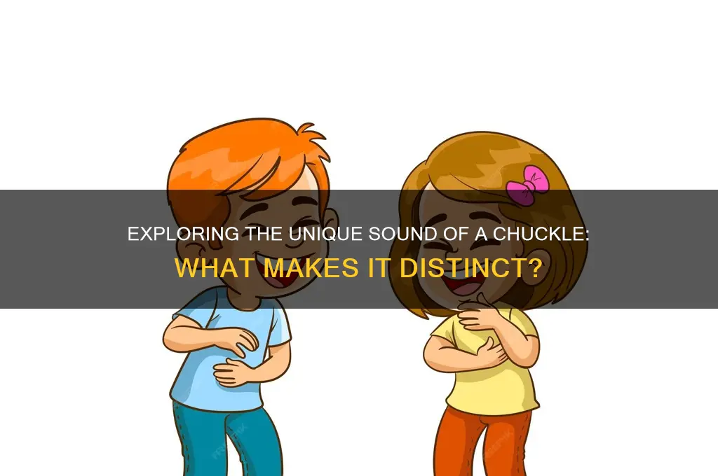 how does a chuckle sound
