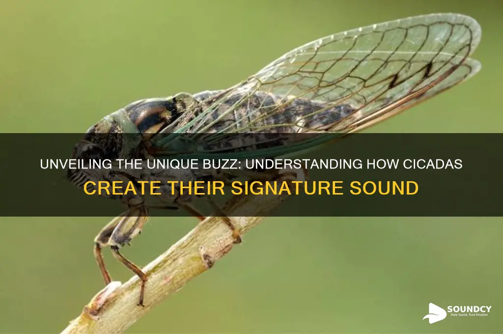 how does a cicada sound